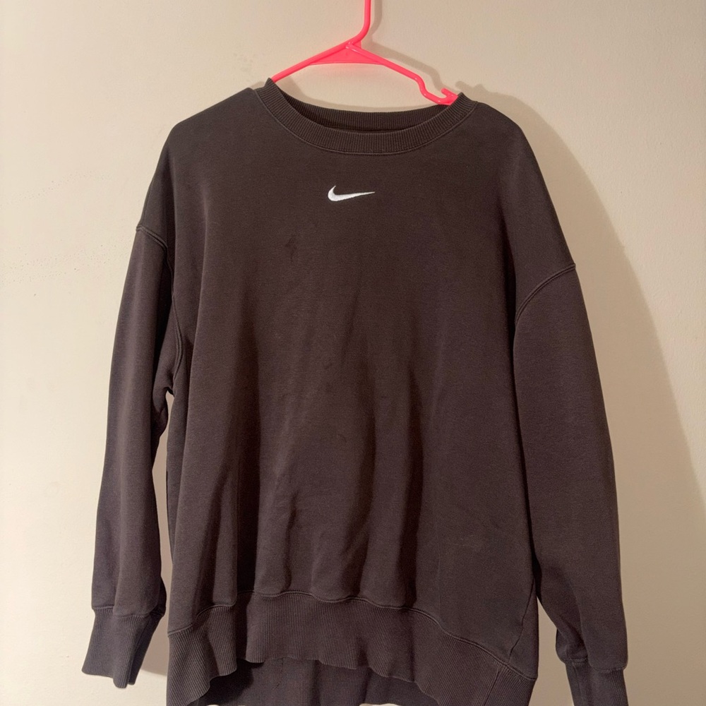 Nike dark brown sweatshirt